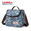 Saneng hand-held printed lunch box bags, office workers' bento bags, insulated bags, cold-proof lunch bags, outdoor picnic ice packs in stock Item Picture
